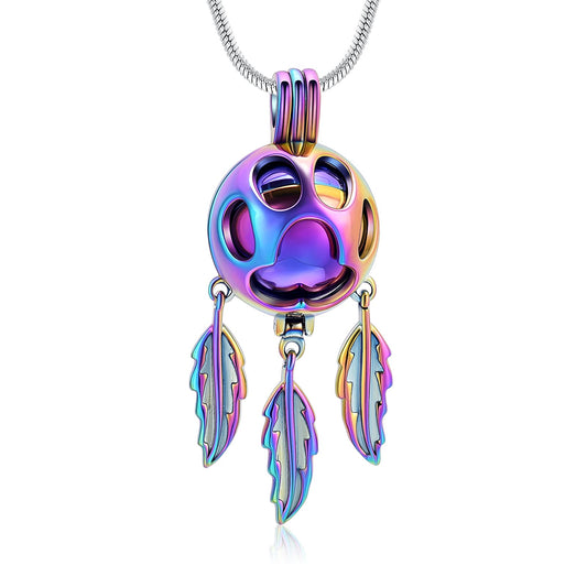 Eternal Whispers Urn Necklace for Pet Ashes